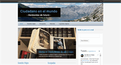 Desktop Screenshot of ciudadanoenelmundo.com